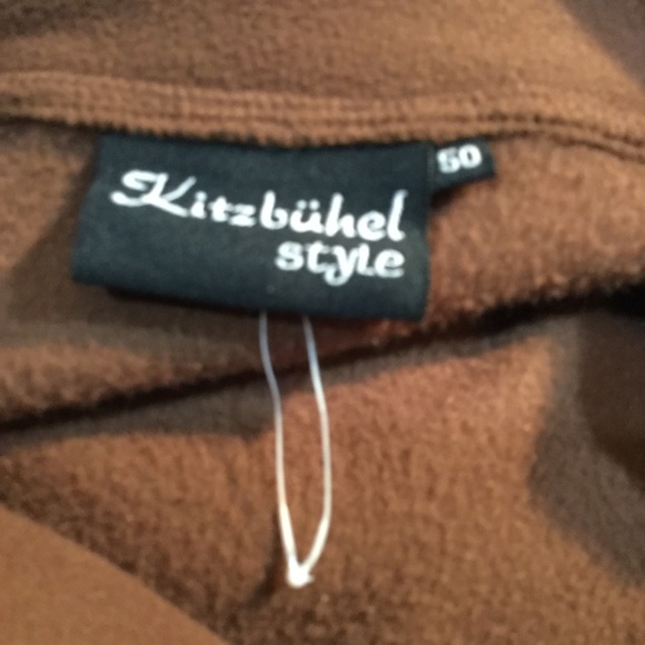 Austrian ski recovery/tow crew brown polar fleece - Picture 2 of 4